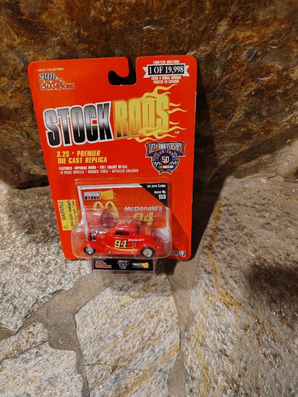 Bill Elliott '34 Ford Coupe #94 McDonalds Racing Champions Stock Rods Car